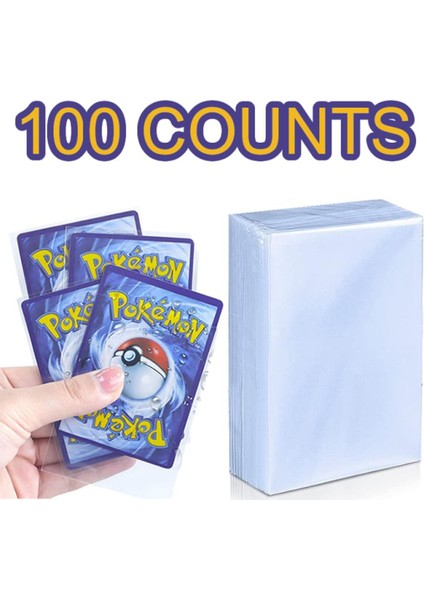 Pokemon Kart Kollu Sayarlar Şeffaf Oyun Oynama Vmax Koruyucu Kartlar Klasörü Yugioh Pokémon Kılıf Tutucu Çocuk Oyuncak (Yurt Dışından)