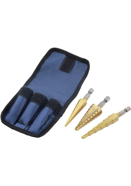 Hızlı Değiştirilebilir Titanyum Kaplamalı Matkap Seti (Altın) (Yurt Dışından)