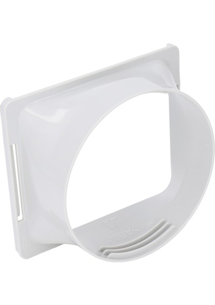 Klima Egzoz Hortumu Bağlayıcı Üniversal Diş Tasarımı Abs Iki Yuvarlak (Yurt Dışından)