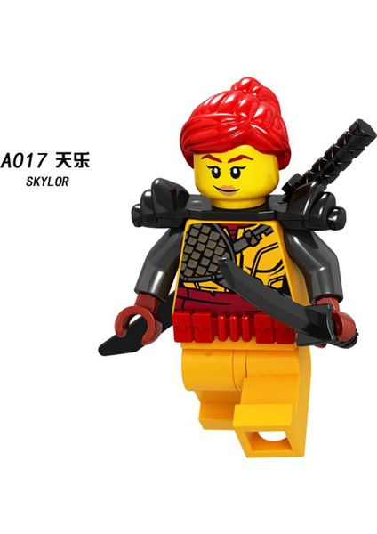Ninjago Yılan Minifigures Skales Asidicus Pythor Chokun Ninja Filmleri Serisi Yapı Taşları Oyuncaklar Ldren Için Model: A017 (Yurt Dışından)