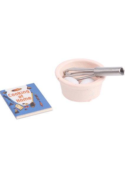 Dollhouse Minyatür Çırpma Yumurta Kavanoz Kase Seti 1:12 Dollhouse Için (Yurt Dışından) fırsatları