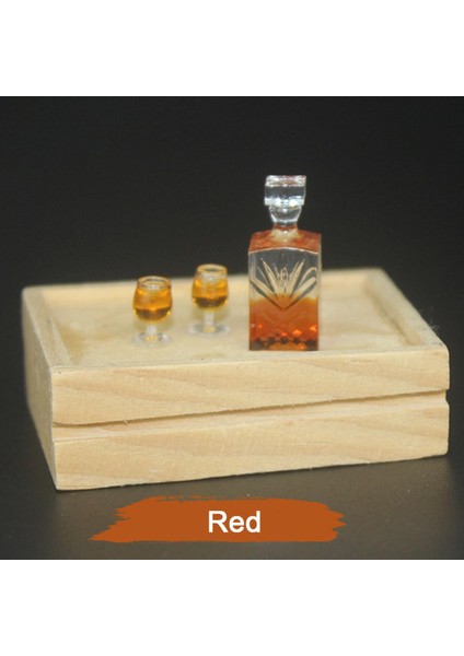 1:12 Dollhouse Şişe Minyatür Yemek Sahnesi Modeli Aksesuar Aksesuarları Oyuncak (Yurt Dışından)