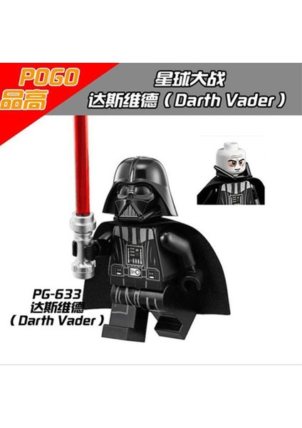 Tek Satış Star Wars Yapı Taşı Darth Vader Yapı Taşı Anime Karakter Serisi Oyuncaklar Çocuklar Için Hediye PG633 (Yurt Dışından)