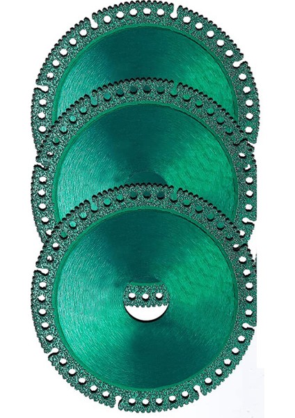 Kompozit Çok Fonksiyonlu Kesme Testere Bıçağı, 4 Inç Çap (3pcs) (Yurt Dışından)