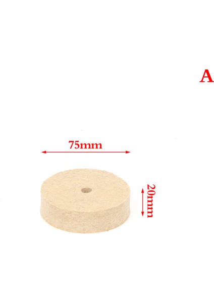 75-200MM Yün Parlatma Çarkı Parlatma Pedleri Açı Öğütücü Keçe Parlatma Diski Güneş Işığı Süper Mağaza (Yurt Dışından) fiyatları