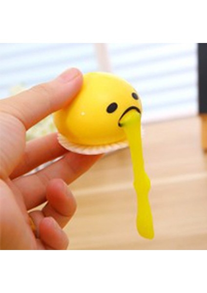 Kusma Yumurta Sarısı Anti Squishy Oyuncak Dekompresyon Yaratıcı Şaka Hediyeler (Yurt Dışından)