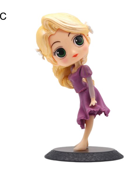 Aksiyon Figürü Cilt Dostu Zarif Zanaat Pvc Disney Prenses Heykelcik Modeli Heykeli Çocuklar Için (Yurt Dışından)