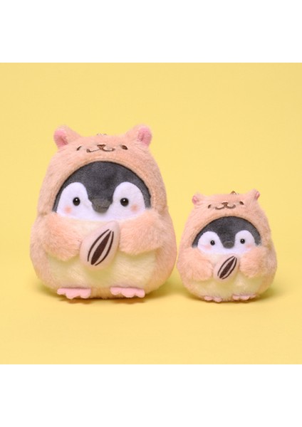 Sevimli Penguen Peluş Bebek Yeni Karikatür Hayvan Peluş Oyuncaklar Kawaii Hamster Anahtarlık (Yurt Dışından) modelleri
