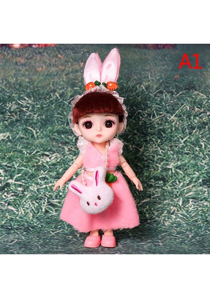Sevimli 16 cm Prenses Bebek Giysileri Bjd Bebekler OB11 Bebekler Oyuncak Kızlar Için Dıy Hediye Mj (Yurt Dışından)