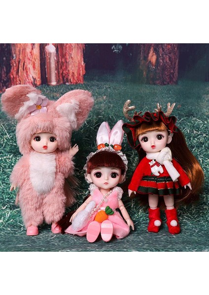 Sevimli 16 cm Prenses Bebek Giysileri Bjd Bebekler OB11 Bebekler Oyuncak Kızlar Için Dıy Hediye Mj (Yurt Dışından) modelleri
