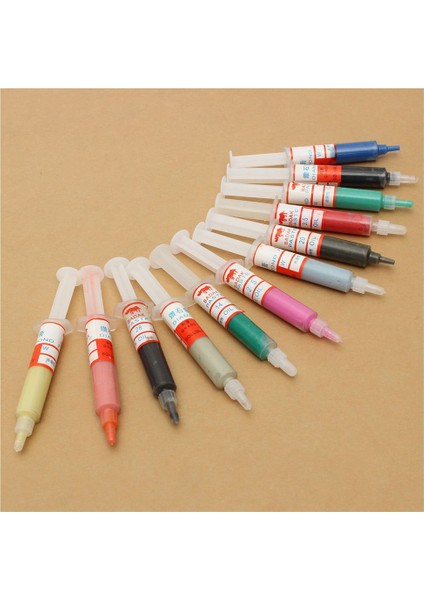 12 Adet Elmas Parlatma Alıştırma Macunu Bileşik Şırıngalar 0.5-40 Mikrometre 5 Gram (Yurt Dışından) modelleri