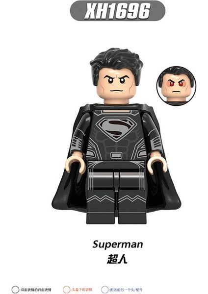 Tek Satış Dc Justice League Batman Superman Yapı Tuğlaları Wonder Woman Aquaman Cyborg Mini Aksiyon Figürleri Film Tuğlaları Oyuncaklar Çocuklar Için X0312 (Yurt Dışından)