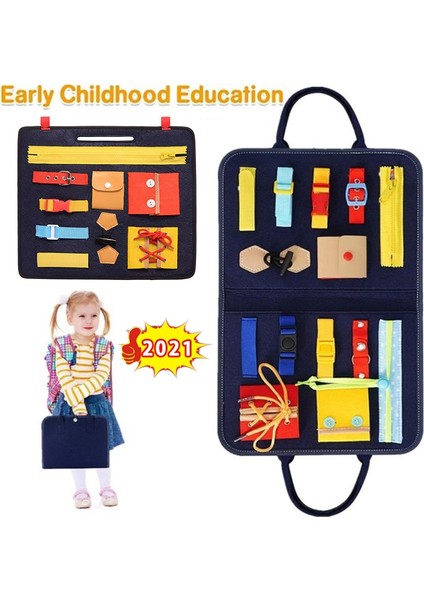 Çocuklar Montessori Oyuncaklar Meşgul Kurulu Toka Eğitim Oyuncak Aksesuarları Için Eğitim Duyusal Kurulu (Yurt Dışından) modelleri