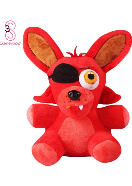 Freddy'nin Fnaf Oyununda Beş Gece Ayı Foxy Bonnie Mangle Peluş Bebek Çocuk Oyuncak (Yurt Dışından)