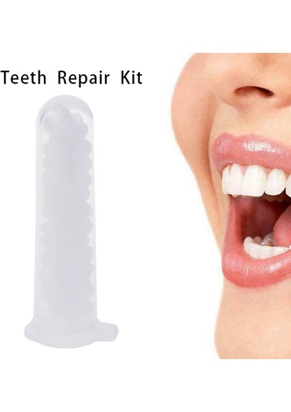 × 10G Yapıştırıcı Geçici Diş Kozmetik Tamir Takımı Diş Boşlukları Katı Tutkal (Yurt Dışından) fiyatları