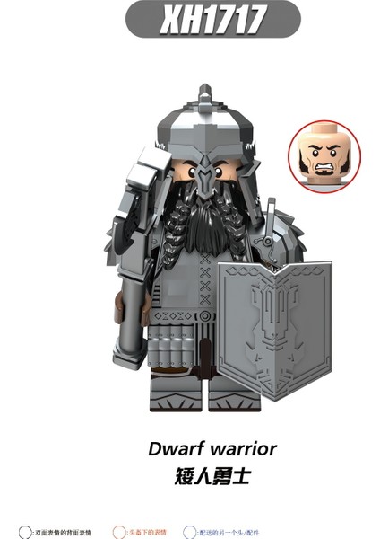 Tek Satış Dward Savaşçı Ortaçağ Şövalyeleri Grubu Yapı Taşı Cüce Elfler Aksesuarları Savaşçı Modeli Parçaları Dıy Oyuncaklar Çocuklar Için X0314 (Yurt Dışından) fiyatları