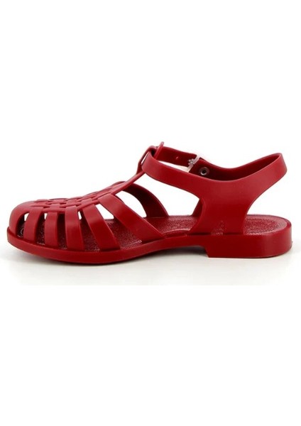Sunmif Mat Rouge Fonce - Mat Bordo Kadın Sandalet