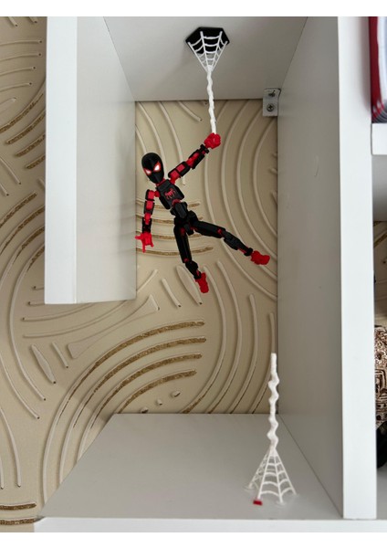 Ağda Asılı Spiderman Miles Morales Dummy Figürü – Çift Taraflı Bantlı! modelleri