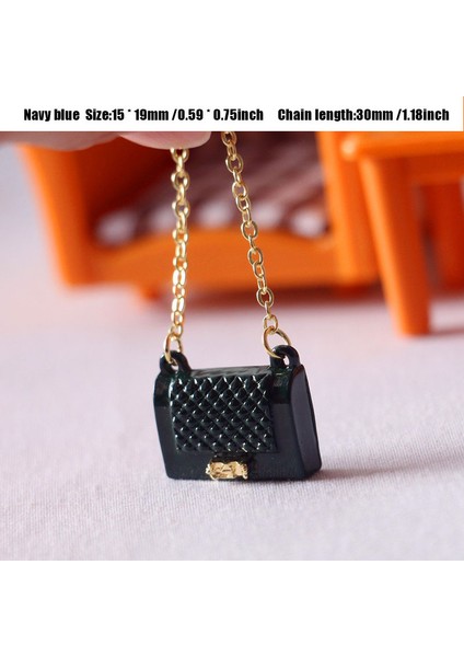 Dollhouse Minyatür Metal Çanta Moda Aksesuarları Sahne Dekorasyonu Süslemeleri (Yurt Dışından) fiyatları