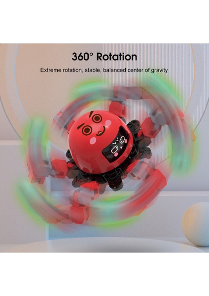 Hellokimi Gyro Oyuncak Deforme Fidget Spinner Parmak Ucu Dönen Oyuncak Duyusal Spinner Çocuk El Zinciri Oyuncak Mekanik Aksiyon Figürü Duyusal Gyro (Yurt Dışından)