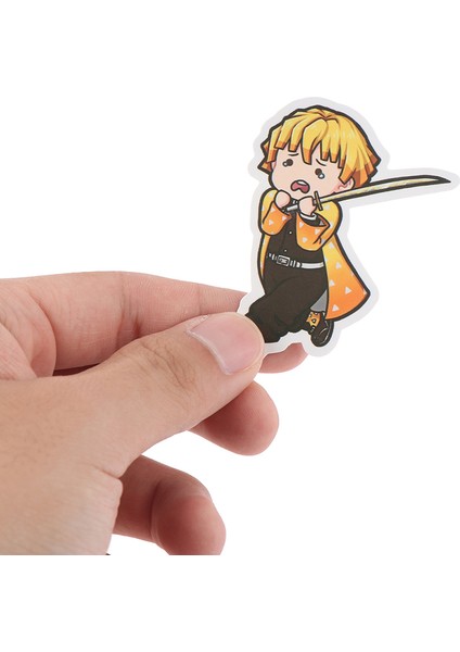50 Adet Anime Iblis Avcısı Pvc Etiket Bagaj Dizüstü Kaykay Için Su Geçirmez (Yurt Dışından)