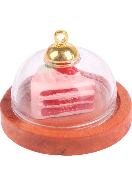 1:12 Dollhouse Minyatür Kek Kapağı Tatlı Kapağı Meyve Tepsisi Şeker Kavanoz Bebek Oyuncak (Yurt Dışından)