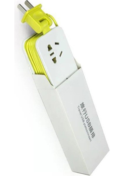 Taşınabilir Güç Şeridi Koruyucu 1.5m Uzatma Kablosu, Ac Çıkışları + 2 USB Bağlantı Noktası Jessica (Yurt Dışından) modelleri