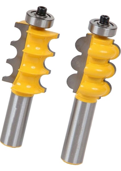 1/2 Inç Shank Üçlü Boncuk Üçlü Flüt 2 Kalıplama Freze Uçları Dıy Ağaç Işleme Kesici (Yurt Dışından) fiyatları