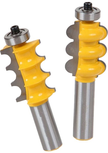 1/2 Inç Shank Üçlü Boncuk Üçlü Flüt 2 Kalıplama Freze Uçları Dıy Ağaç Işleme Kesici (Yurt Dışından) modelleri