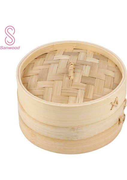 Bambu Vapur Çok Fonksiyonlu Sağlıklı Pişirme Bambu Vapur Sepeti (Yurt Dışından)