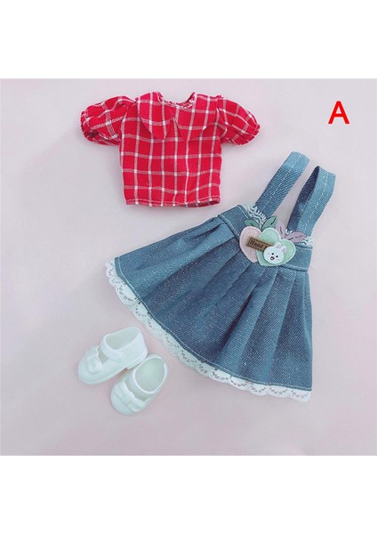 30 cm Oyuncak Bebek Giysileri ve Ayakkabı 1/6 Bjd Yağ Vücut Prenses Elbise Aksesuarları Dıy Oyuncak Aksesuarları (Yurt Dışından)