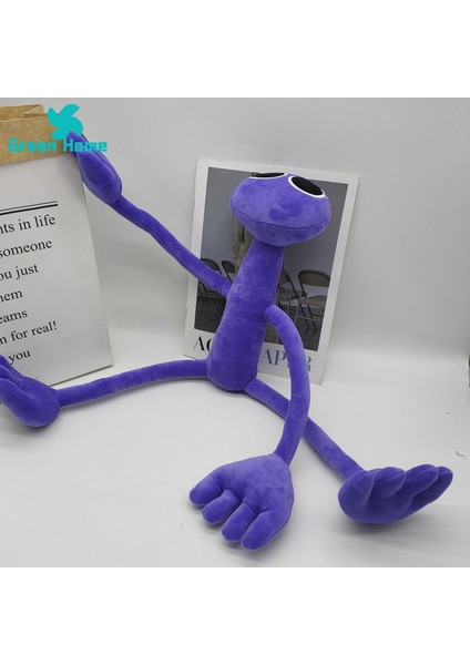 Yeşil Ev Karikatür Peluş Bebek Yumuşak Canavarlar Bebek Gökkuşağı Arkadaşlar Peluş Oyuncak (Yurt Dışından)
