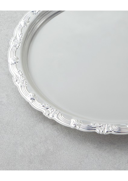 Glint Metal Tepsi 20 cm Silver