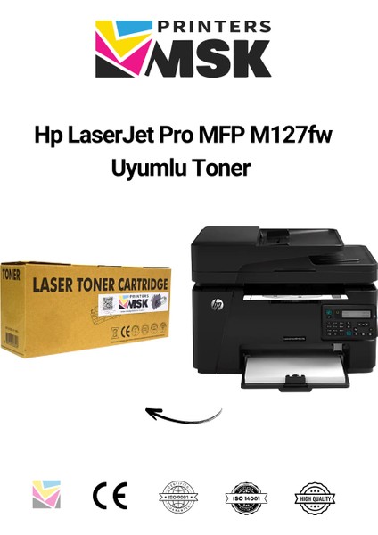 Hp Laserjet Pro Mfp M127FW Uyumlu Toner fiyatları