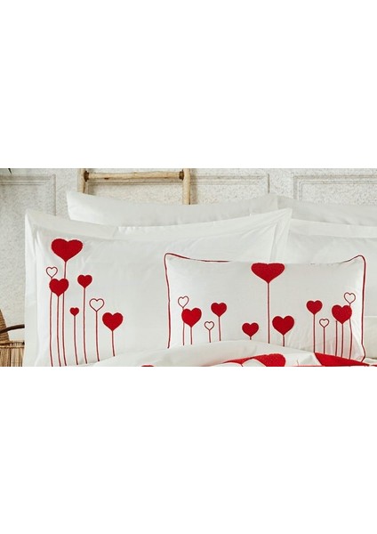 Love Nakışlı Nevresim Takımı - Çift Kişilik, 7 Parça indirimleri