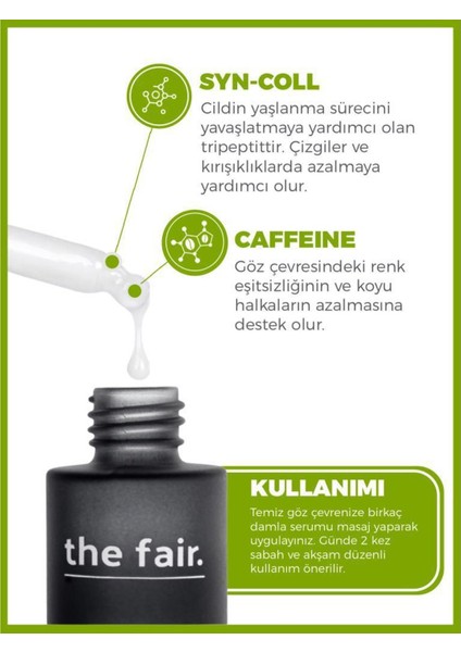 Caff-B3 Eye Illume Göz Serumu 30 ml modelleri