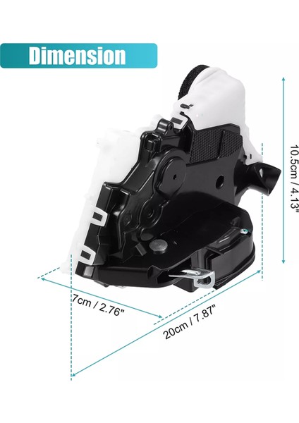 Toyota Yaris R Için Araba Kapı Kilidi Aktüatör Motoru 69040-47060,931-494 Toyota Yaris Için (Yurt Dışından) modelleri