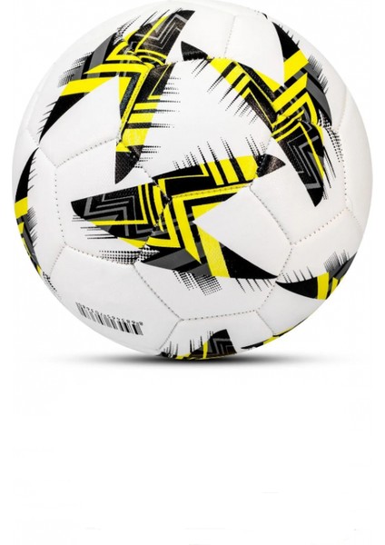 Futbol Topu - Dayanıklı Sert Zemin ve Halı Saha Için Mükemmel Performans (Sarı, Pompalı Set)