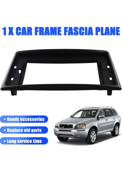 10INÇ 2dın Araba Çerçeve Fasya Adaptörü Canbus Kutusu Kod Çözücü Android Radyo Gösterge Paneli Montaj Paneli DVD Fasya Düzlemi Volvo XC90 Için (Yurt Dışından) indirimleri
