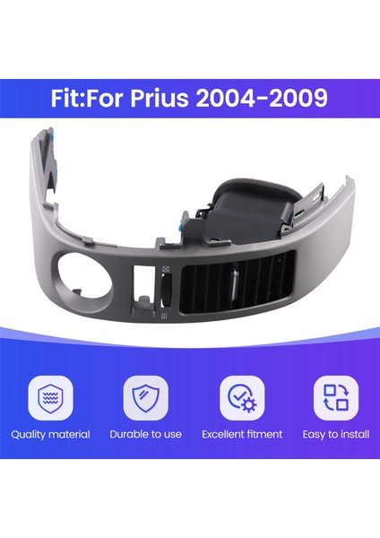 Toyota Prius 2004-2009 Için Araba Ön Gösterge Paneli Havalandırma Paneli Klima Çıkış Izgarası Orta Sol (Yurt Dışından)