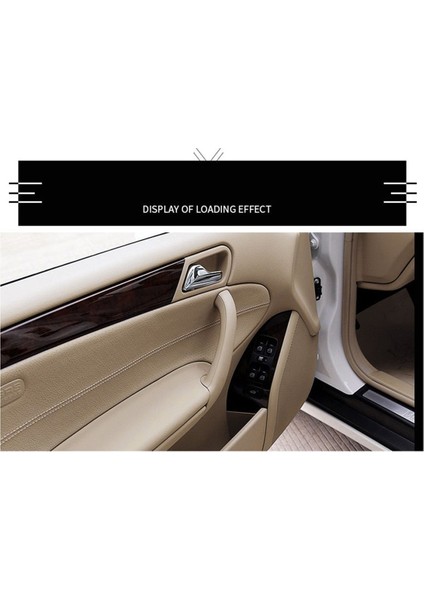 Araba Iç Aksesuarları Kapı Çekme Kolu 203 810 1651 9116 Mercedes Benz W203 C Sınıfı 2000-2007 Siyah Ön Sağ (Yurt Dışından)