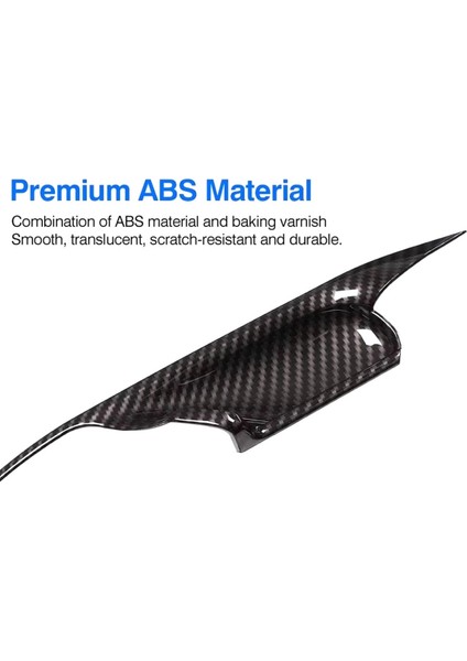 Adet Araba Iç Kapı Kolu Kase Kapı Kolu Trim Sticker Bmw X5 F15 X6 F16 2014-2018 (Yurt Dışından) fırsatları
