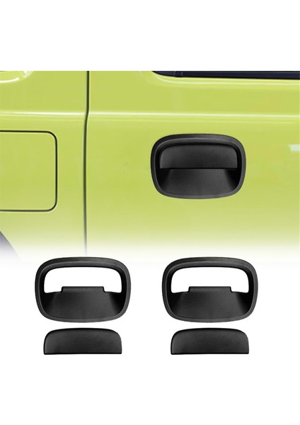 Araba Ön Dış Kapı Kolu Kapağı Suzuki Jimny JB64 Sierra JB74W 2019-2023 Için Kapı Kolu Aksesuarları (Yurt Dışından)