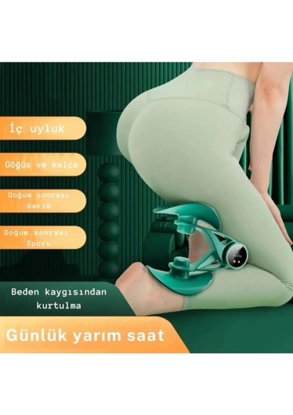 Sayaçlı Bacak Kası Egzersiz Aleti - Kadınlar Için Etkili Ev Antrenmanı Akıllı Basen & Iç Bacak Egzersiz Aleti - Sayaçlı Bacak Şekillendirici Kadınlar Için Dijital Sayaçlı Bacak Inceltme Cihazı -