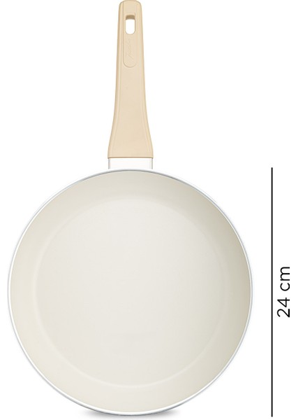 Swiss Crystal Dark Cream 7 Parça Tencere Seti