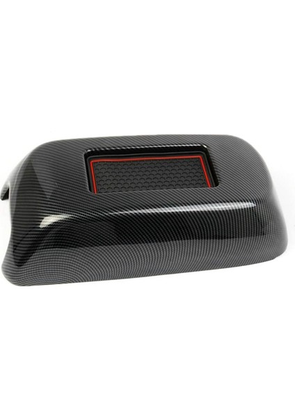 Kol Dayama Kutusu Dekoratif Kapak Kol Dayama Kutusu Kapağı Sticker Karbon Desenli Orta Depolama Kapağı Dodge Charger 2016-2021 Için (Yurt Dışından)