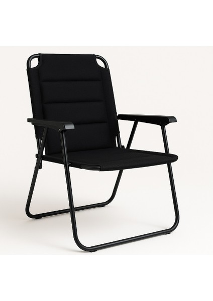 Taşınabilir Alüminyum Kamp Sandalyesi – Air Mesh Comfort+ Konforlu Katlanır Koltuk
