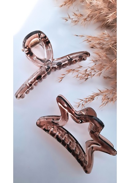 Kadın Mandallı Yıldız Askı 2'li Toka fırsatları