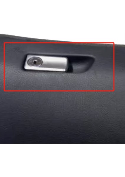 Araba Eldiven Kutusu Kolu Montaj Alet Kutusu Kolu Anahtarı Kapağı 1666800491 1666807202 Mercedes-Benz ml Gl Gls Gle W166 Için (Yurt Dışından)