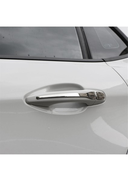Araba Dış Kapı Kolu Kapağı Paslanmaz Çelik Trim Kapağı Araba Kapısı Anahtar Deliği Kapağı Trim Sticker Peugeot 2008 Için (Yurt Dışından)